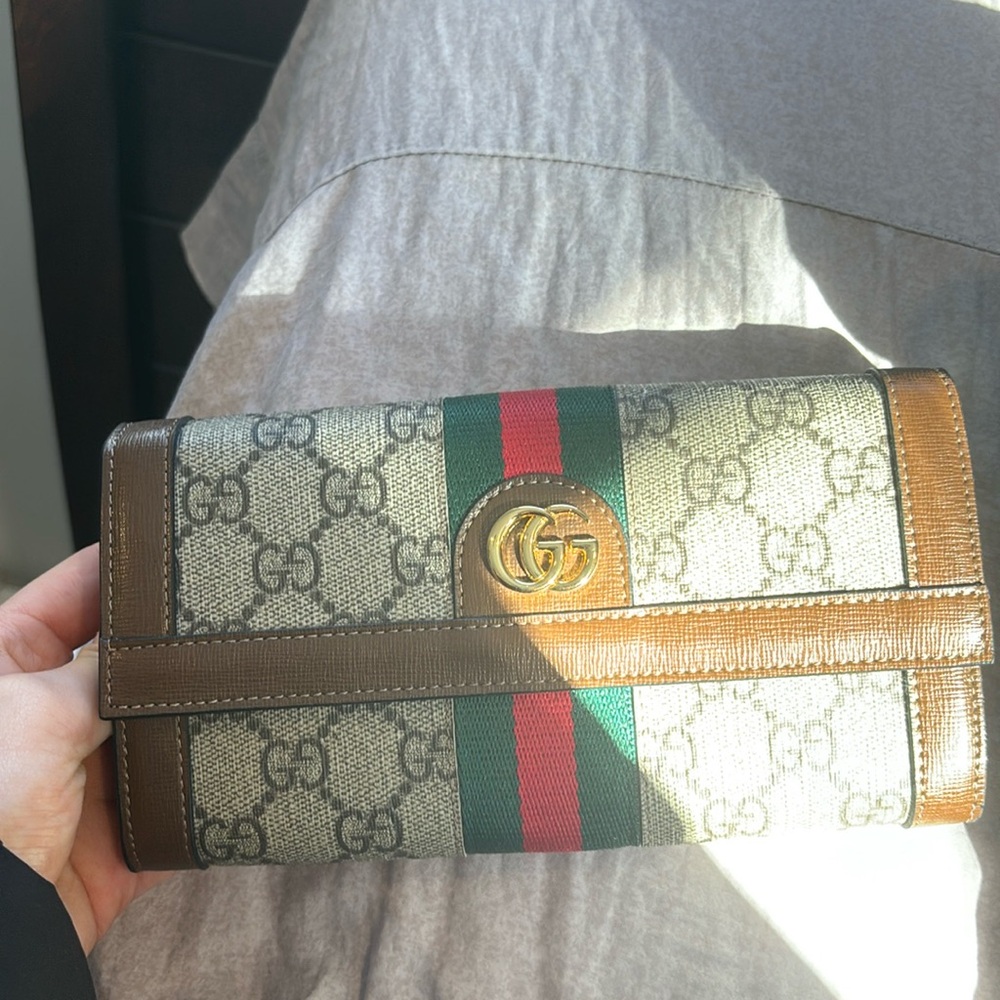 Gucci wallet OPHIDIA CONTINENTAL WALLET